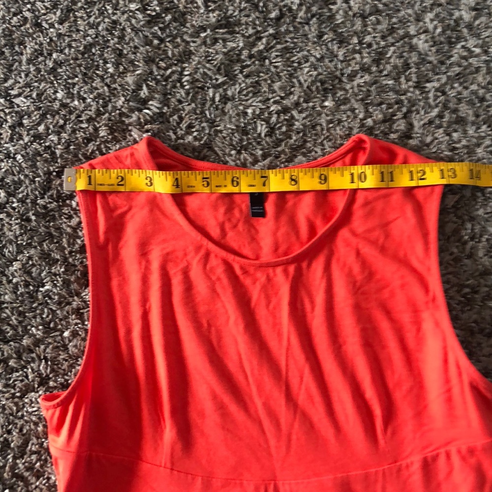 Isabella Oliver maternity coral tank dress size 3 - Picture 3 of 6